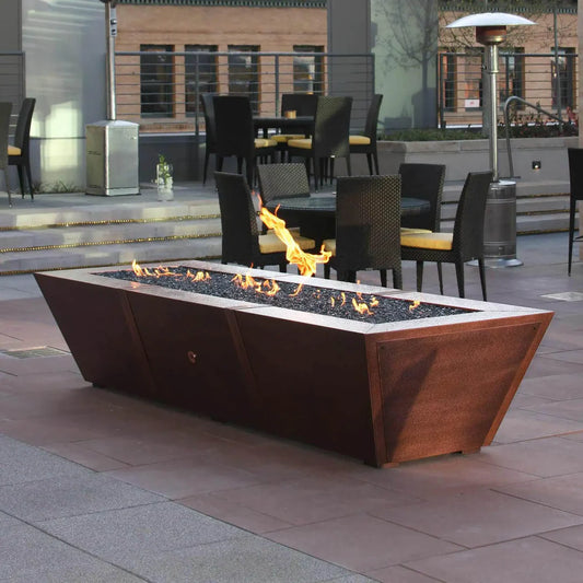 Spartan 10 Foot Copper Fire Pit by Starfire Designs