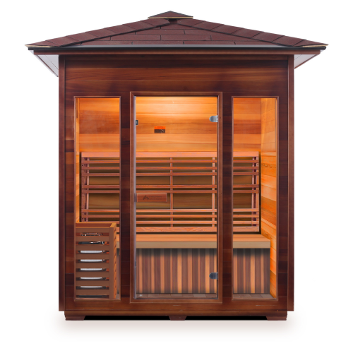 Enlighten Saunas SunRise - 4 Peak Dry Traditional Sauna