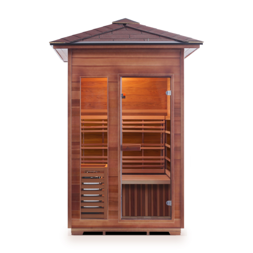 Enlighten Saunas SunRise - 2 Peak Dry Traditional Sauna