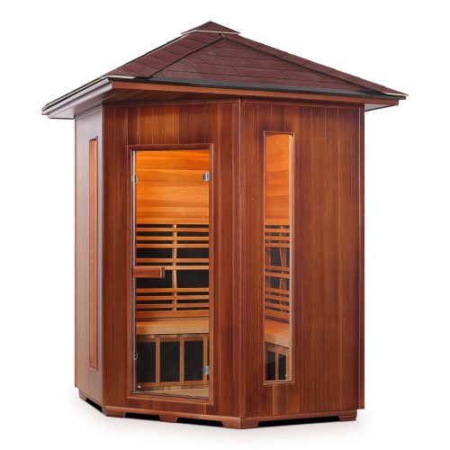 Enlighten Saunas DIAMOND - C Peak Hybrid Infrared And Traditional Sauna