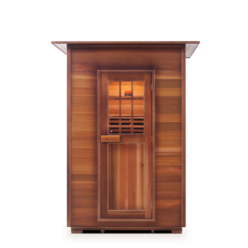 Enlighten Saunas SAPPHIRE - 2 Indoor Hybrid Infrared And Traditional Sauna