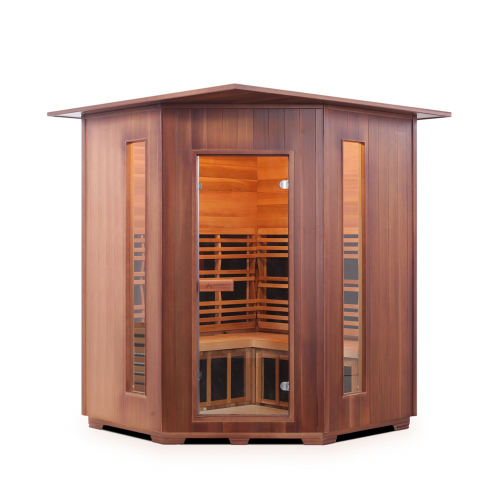 Enlighten Saunas DIAMOND - C Indoor Hybrid Infrared And Traditional Sauna