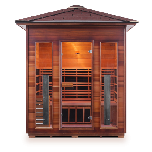 Enlighten Saunas DIAMOND - 4 Peak Hybrid Infrared And Traditional Sauna