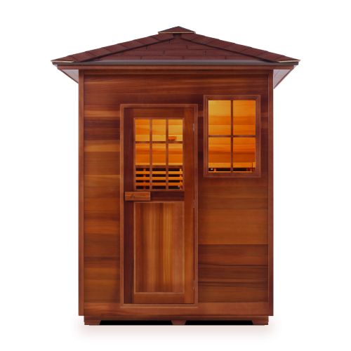 Enlighten Saunas SAPPHIRE - 3 Peak Hybrid Infrared And Traditional Sauna
