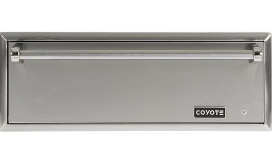 Coyote 30 Inch Outdoor Warming Drawer