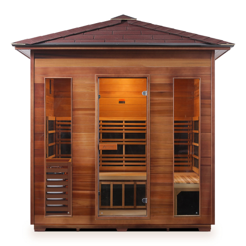 Enlighten Saunas DIAMOND - 5 Peak Hybrid Infrared And Traditional Sauna