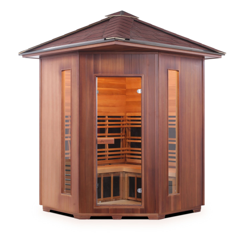 Enlighten Saunas DIAMOND - C Peak Hybrid Infrared And Traditional Sauna