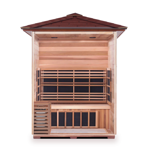 Enlighten Saunas SAPPHIRE - 3 Peak Hybrid Infrared And Traditional Sauna