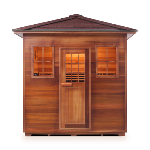 Enlighten Saunas SAPPHIRE - 5 Peak Hybrid Infrared And Traditional Sauna
