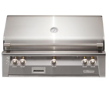 Alfresco ALXE 42 Inch Built-In Natural Gas Grill With Sear Zone And Rotisserie