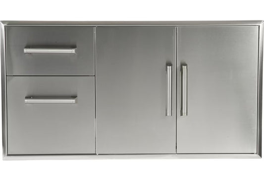 Coyote 45 Inch Double Access Door And Access Drawer Combo