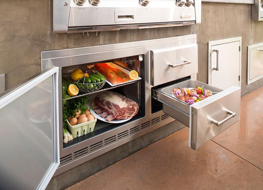 Alfresco 42 Inch Under Grill Outdoor Refrigerator