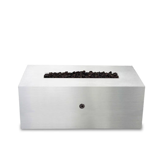 Gravity 48 x 24 Stainless Steel Hidden Propane Tank Fire Pit by Starfire Designs