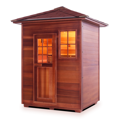 Enlighten Saunas MoonLight - 3 Peak Dry Traditional Sauna