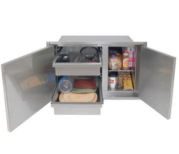 Alfresco 42X21 Inch Low Profile Sealed Dry Storage Pantry