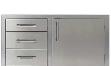 Alfresco 42 Inch Combo Right Hinged Door And Drawers