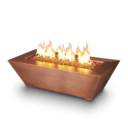 Canyon 60 x 32 Inch Copper Fire Pits by Starfire Designs
