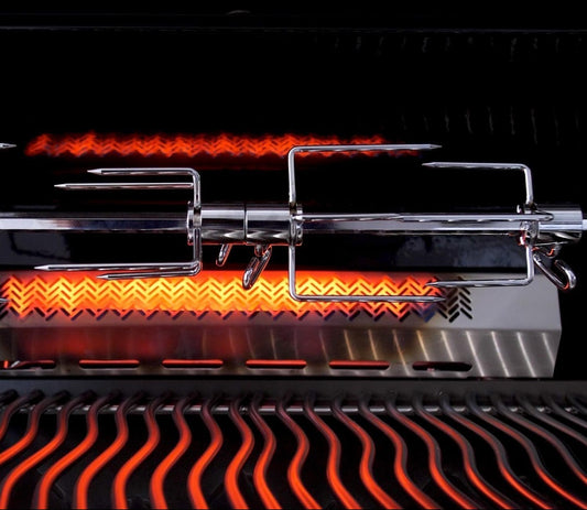 Napoleon Prestige PRO 665 5-Burner Built-in Natural Gas Grill With Rear Burner & Rotisserie