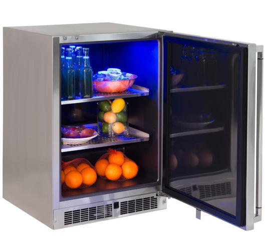 Lynx 24 Inch Right Hinge Outdoor Compact Refrigerator