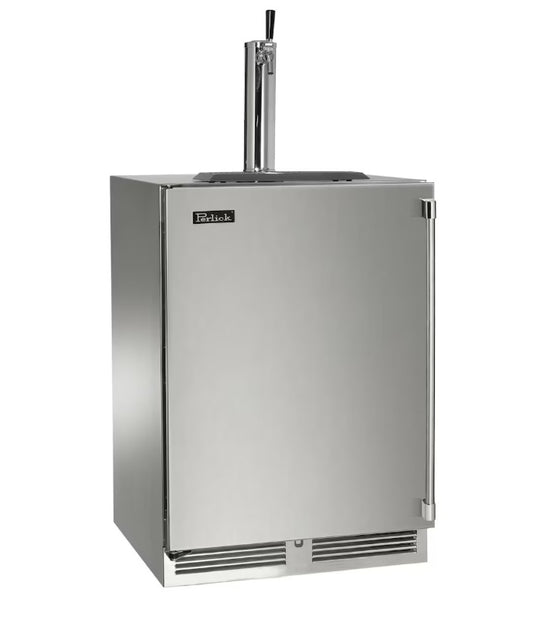 Perlick 24-Inch C-Series Single Tap Stainless Steel Outdoor Beverage Dispenser