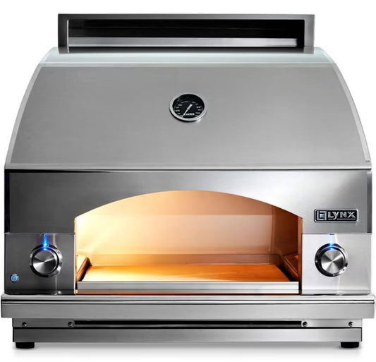 Lynx Professional Napoli 30 Inch Countertop Natural Gas Outdoor Pizza Oven