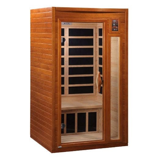 Golden Designs 6106 Dynamic Ultra Low EMF Far Infrared Sauna Barcelona Elite Edition
