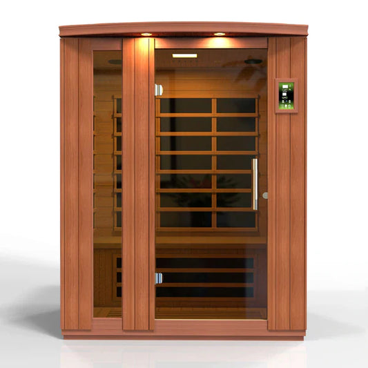 Golden Designs 6336 Dynamic Low EMF Far Infrared Sauna Lugano Edition