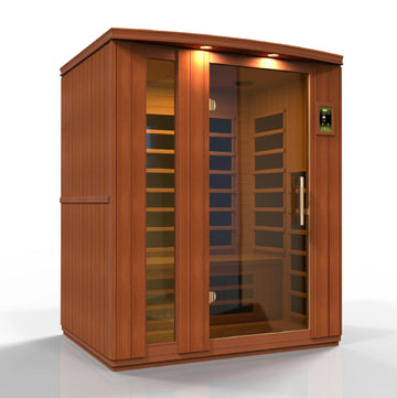 Golden Designs 6336 Dynamic Low EMF Far Infrared Sauna Lugano Edition