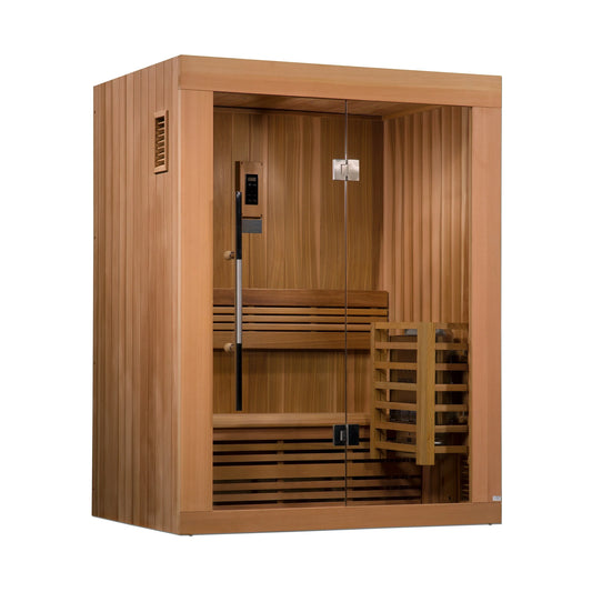 Golden Designs Sundsvall Edition 2 Person Traditional Steam Sauna
