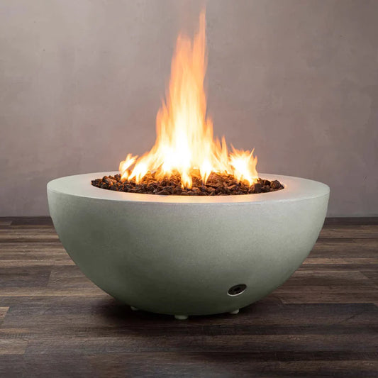 Starfire Designs Gravity Round Concrete Gas Fire Pit