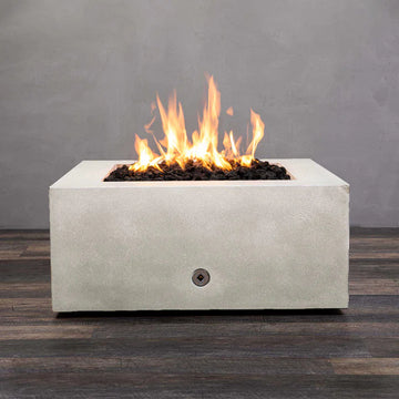 Starfire Designs Gravity 36" Square Concrete Gas Fire Pit