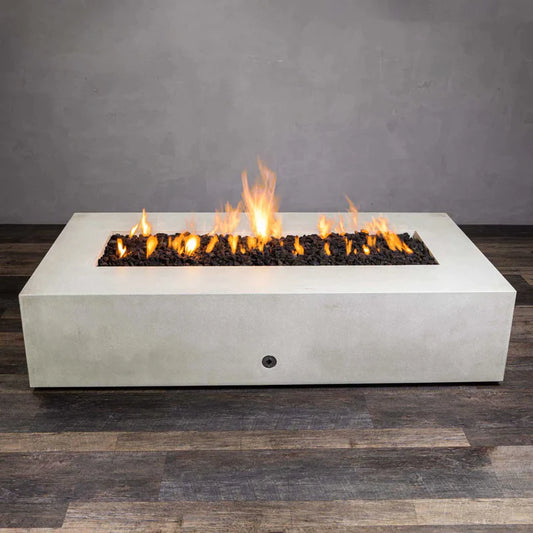 Starfire Designs Gravity 72" x 38" Rectangle Concrete Gas Fire Pit