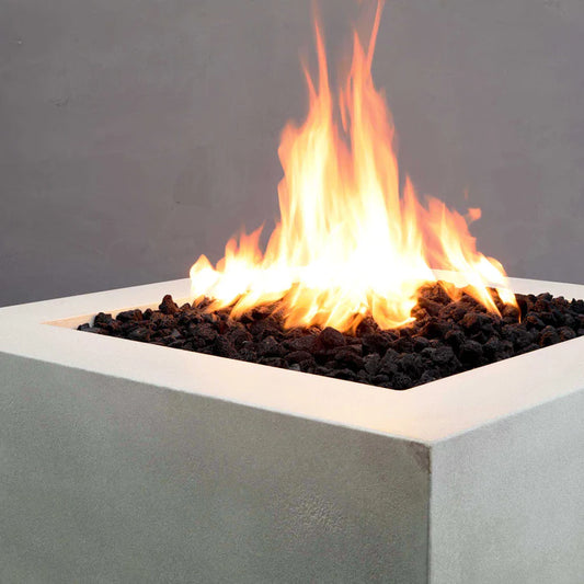 Starfire Designs Gravity 36" Square Concrete Gas Fire Pit