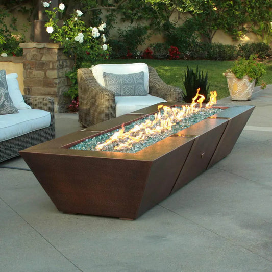 Spartan 10 Foot Copper Fire Pit by Starfire Designs