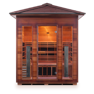 Enlighten DIAMOND - 4 Infrared/Traditional Sauna