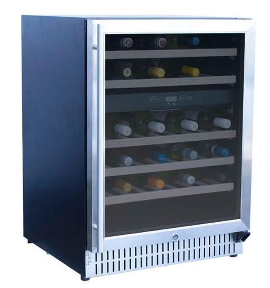 Summerset 24 Inch Outdoor Rated Dual Zone Wine Cooler