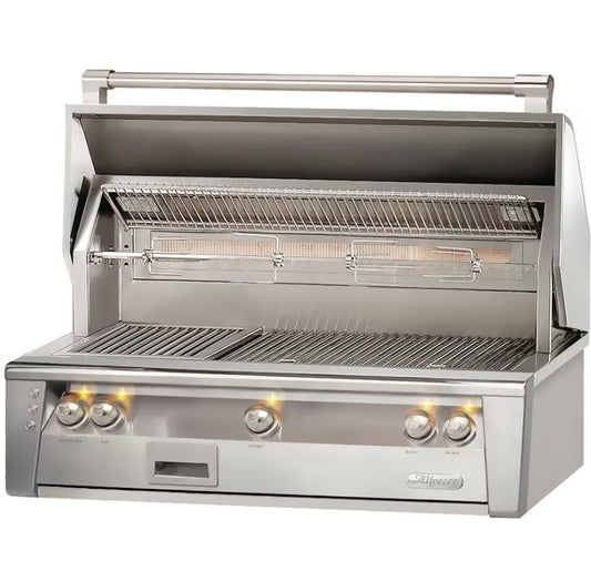 Alfresco ALXE 42-Inch Built-In Natural Gas Grill With Sear Zone And Rotisserie