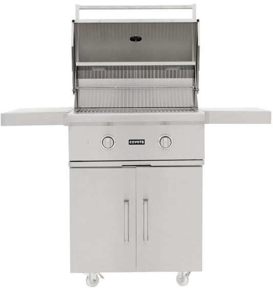 Coyote C-Series 28-Inch 2-Burner Propane Gas Grill - C1C28LP-FS