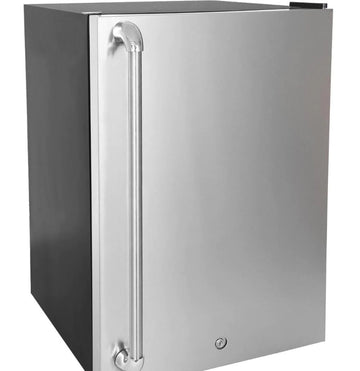 Blaze 20-Inch 4.4 Cu. Ft. Right Hinge Compact Refrigerator w/Stainless Steel Door & Towel Bar Handle - BLZ-SSRF126