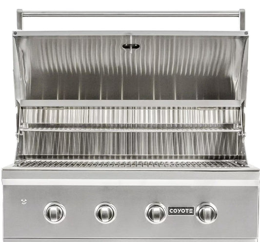 Coyote C-Series 36-Inch 4-Burner Built-In Propane Gas Grill - C2C36LP