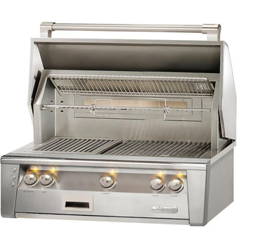 Alfresco ALXE 36-Inch Built-In Natural Gas Grill With Sear Zone And Rotisserie - ALXE-36SZ-NG