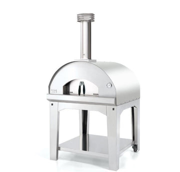 Fontana Forni Marinara Wood-Fired Pizza Oven On Cart