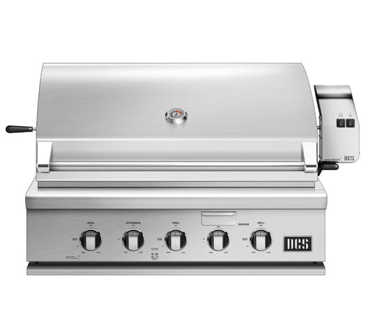 DCS Series 7 36-Inch Built-In Propane Gas Grill With Rotisserie - BH1-36R-L