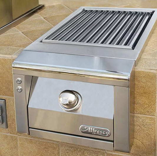 Alfresco Built-In Natural Gas Sear Zone Side Burner