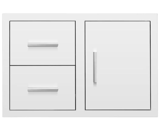 Summerset 33 Inch 2-Drawer & Access Door Combo