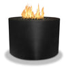 Gravity Powder-Coated Steel Round Propane Fire Pit With Hidden Tank by Starfire Designs