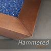 Canyon 48 Inch Square Fire Pit in Copper by Starfire Designs