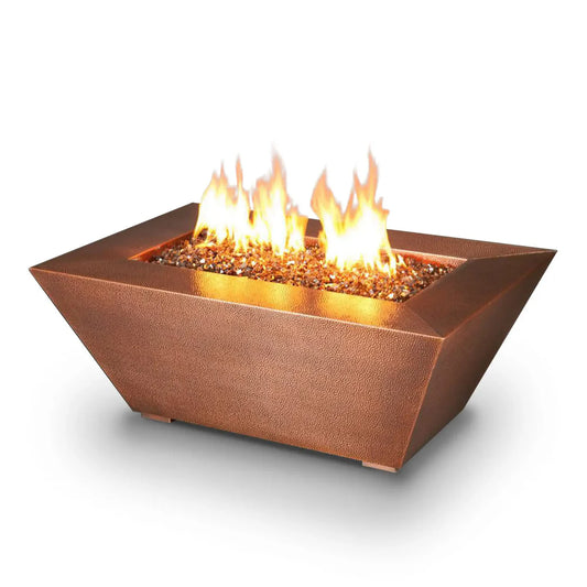 Canyon 48 x 32 Inch Fire Pit in Copper by Starfire Designs