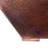 Moreno Plaza 50 Inch Square Fire Pit in Copper by Starfire Designs