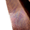 Moreno Plaza 50 Inch Square Fire Pit in Copper by Starfire Designs